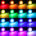 E27 9W IR Remote Control 16 Color Change RGB LED Ball Bulbs 85-256V